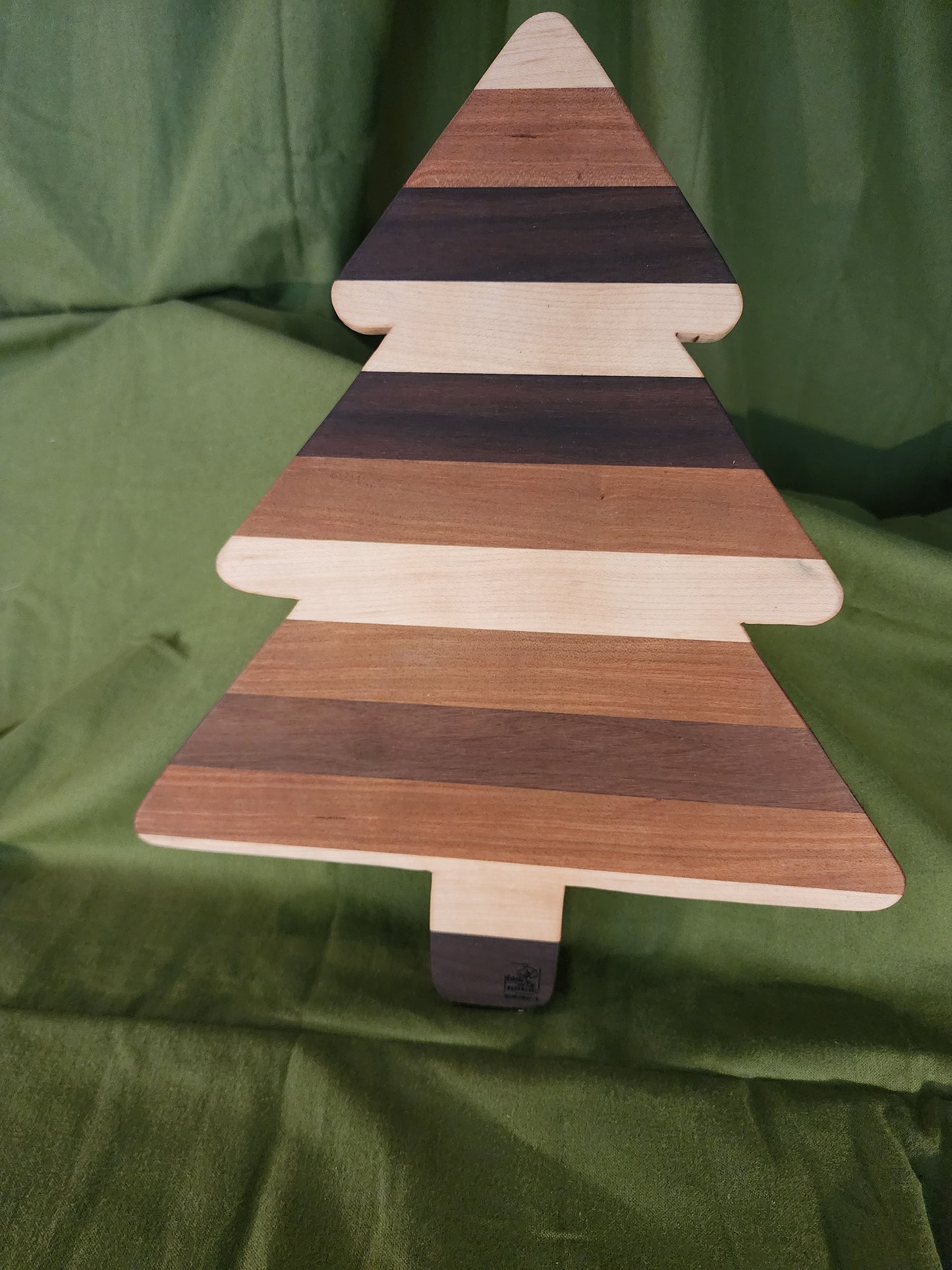 Cutting Board — Maple/Cherry/Walnut — 12.5×15×0.75