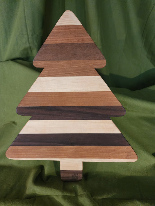 Cutting Board — Maple/Cherry/Walnut — 12.5×15×0.75