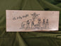 Engraved Plaque — Oh Holy Night — Cherry — 6.25×12.25