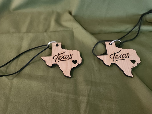 Texas State Pendant — 3.5 inch