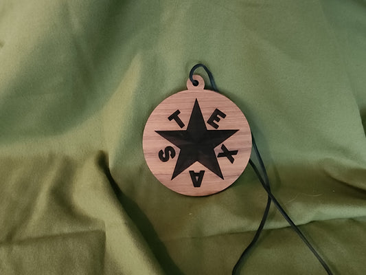Texas Star Pendant — Round